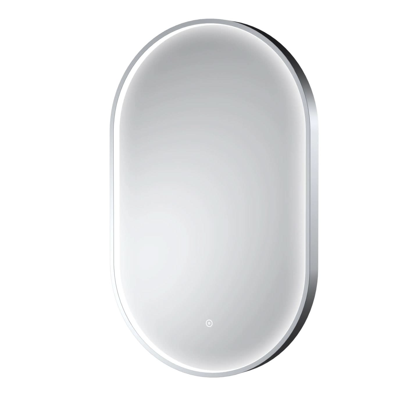 Slate Inset Frame Illuminated Mirror - 800mm x 500mm