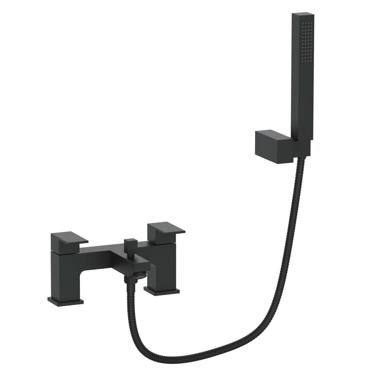 VeeBath Mist Square Bath Shower Mixer Tap with Kit