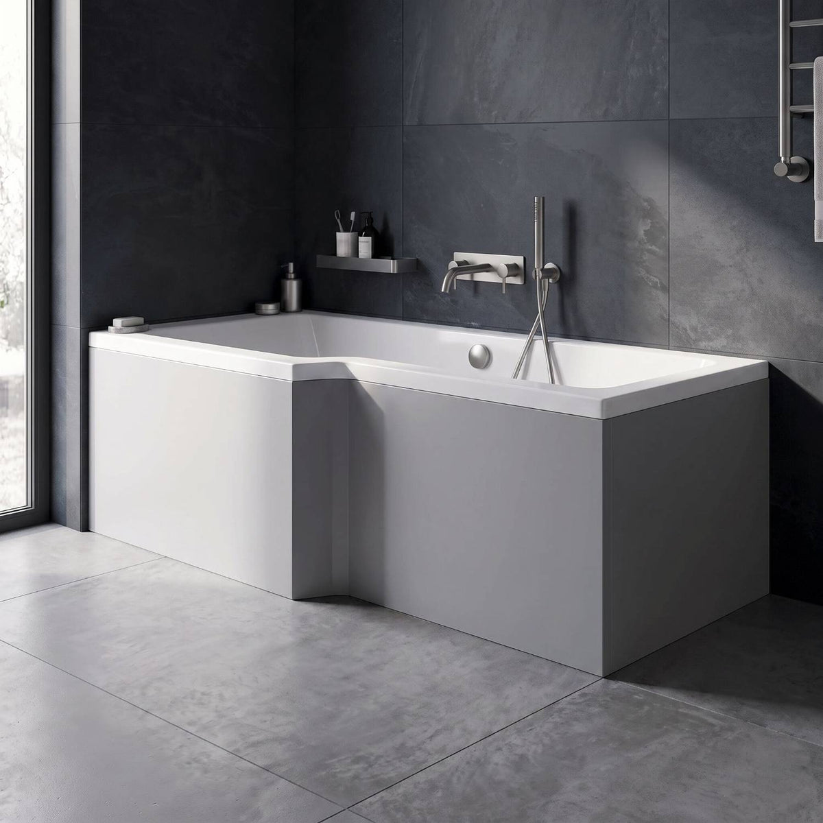 Crosswater L-Shaped Front Bath Panel
