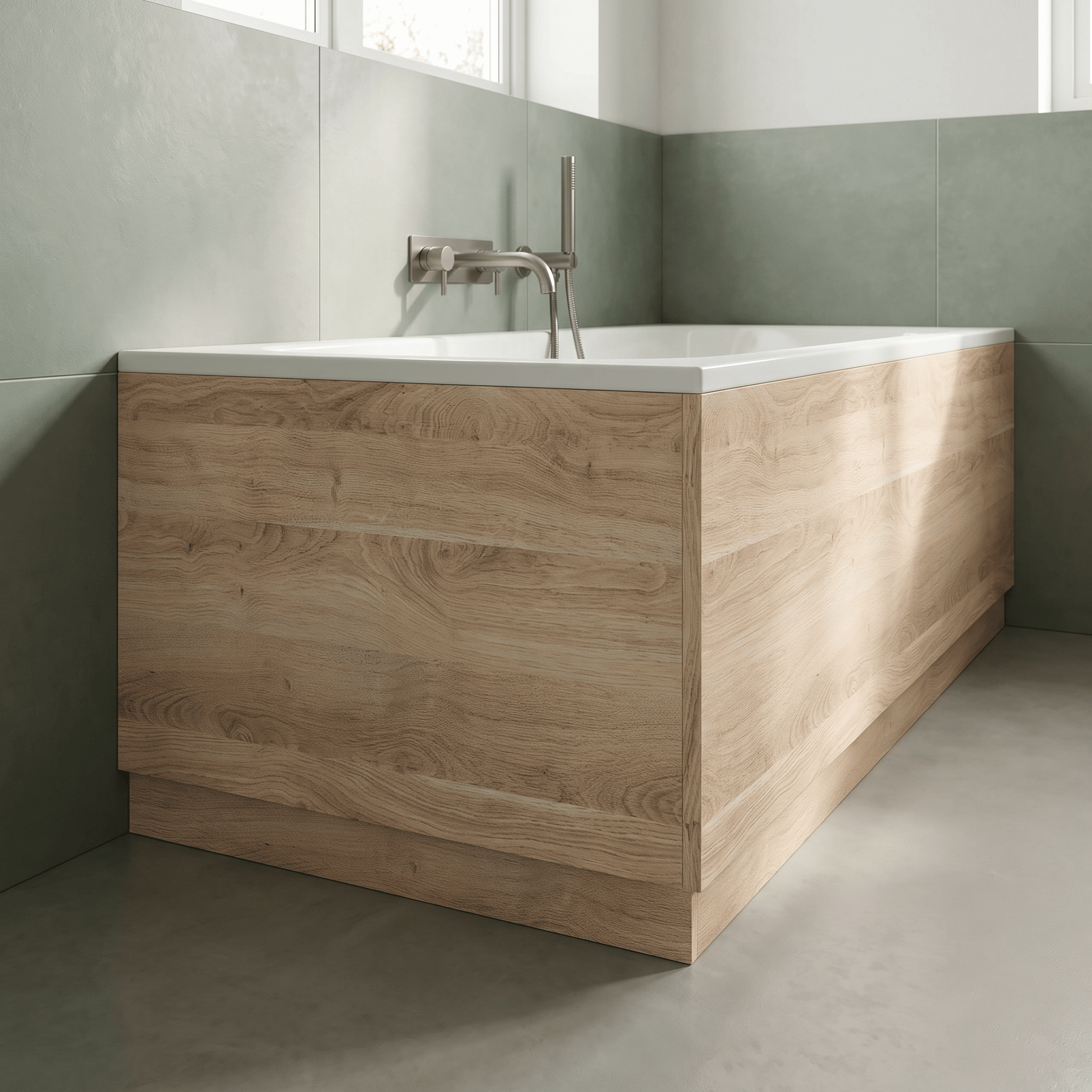 Solvex End Bath Panel with Plinth