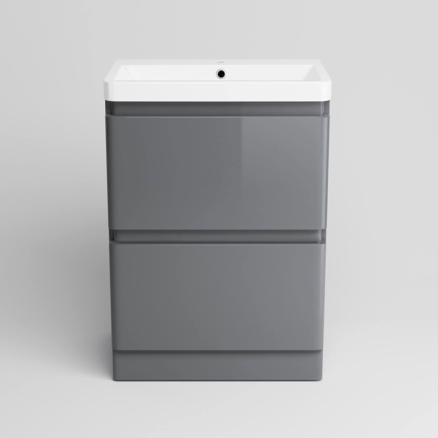 iBathUK Floor/Wall Mounted Vanity Unit With Basin