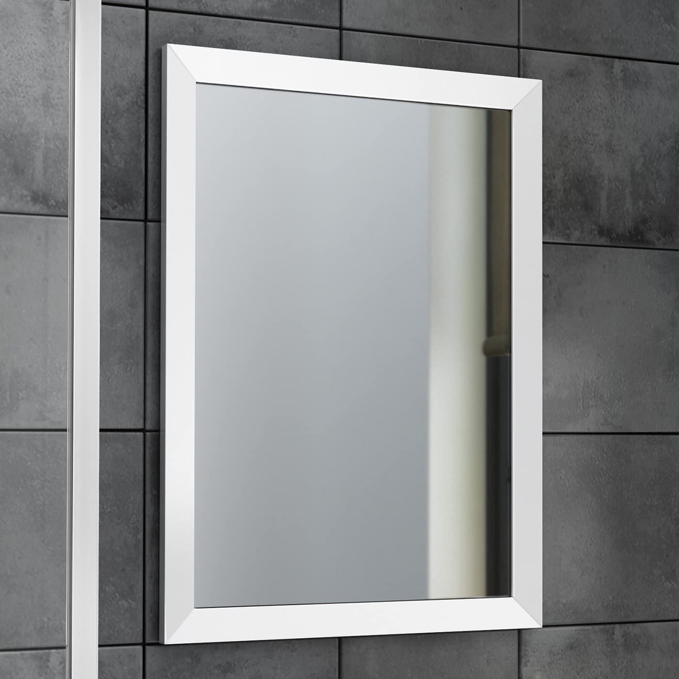 Brillia Framed Bevelled Non Illuminated Mirror