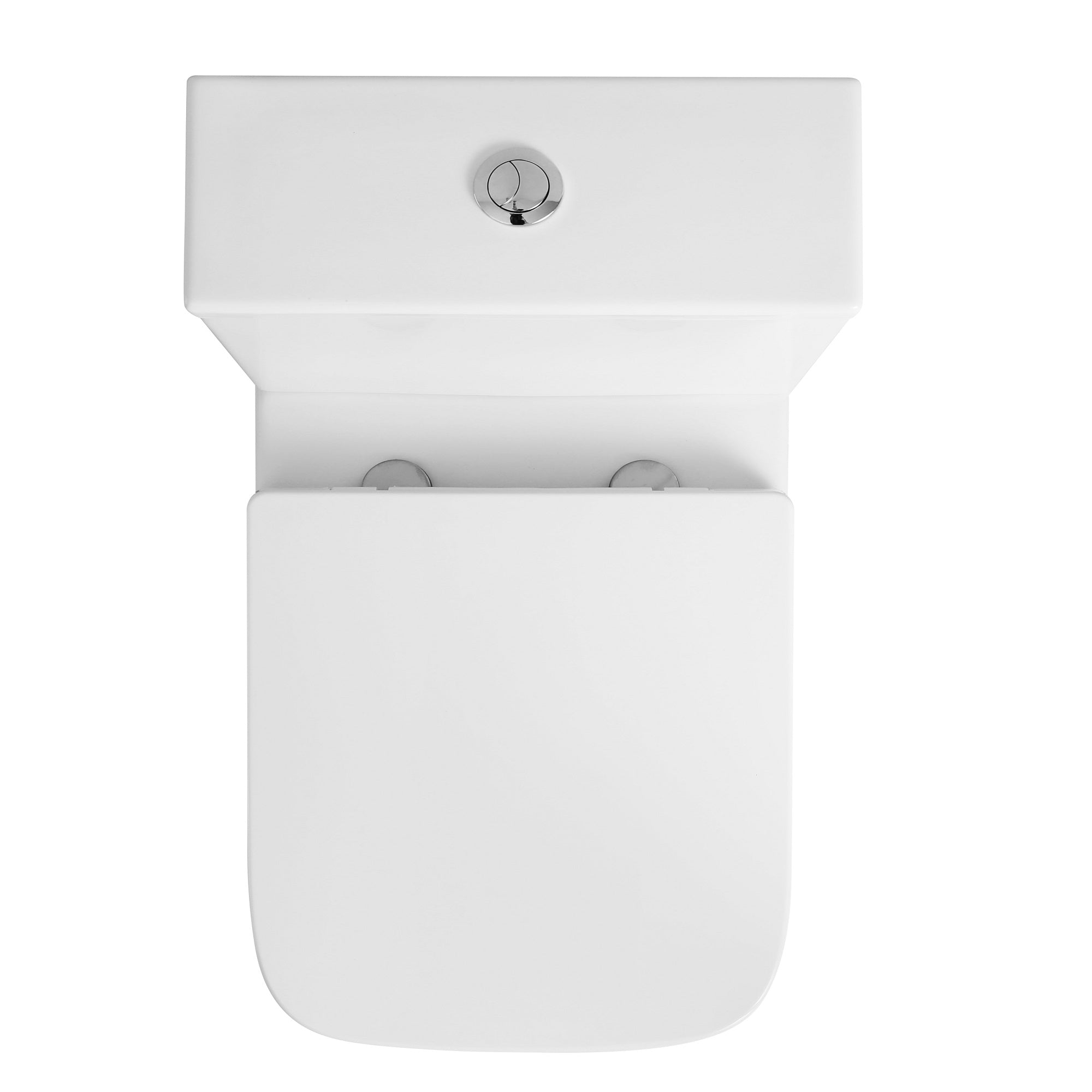Naples Close Coupled Toilet And Full Pedestal Basin Suit - White