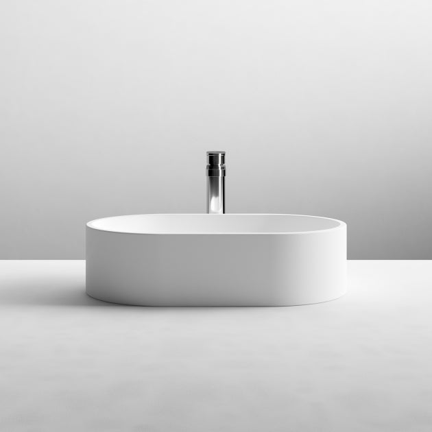 Serenity Oval Sit-On Countertop Basin - 565mm Wide