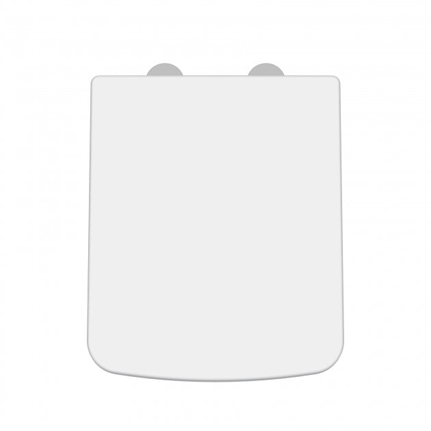 Nio Luxury D Shape Soft Close Toilet Seat - White