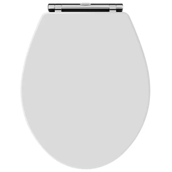 Classique Comfort Height Low Level Toilet With Cistern, Seat & Flush Pipe Kit -  White