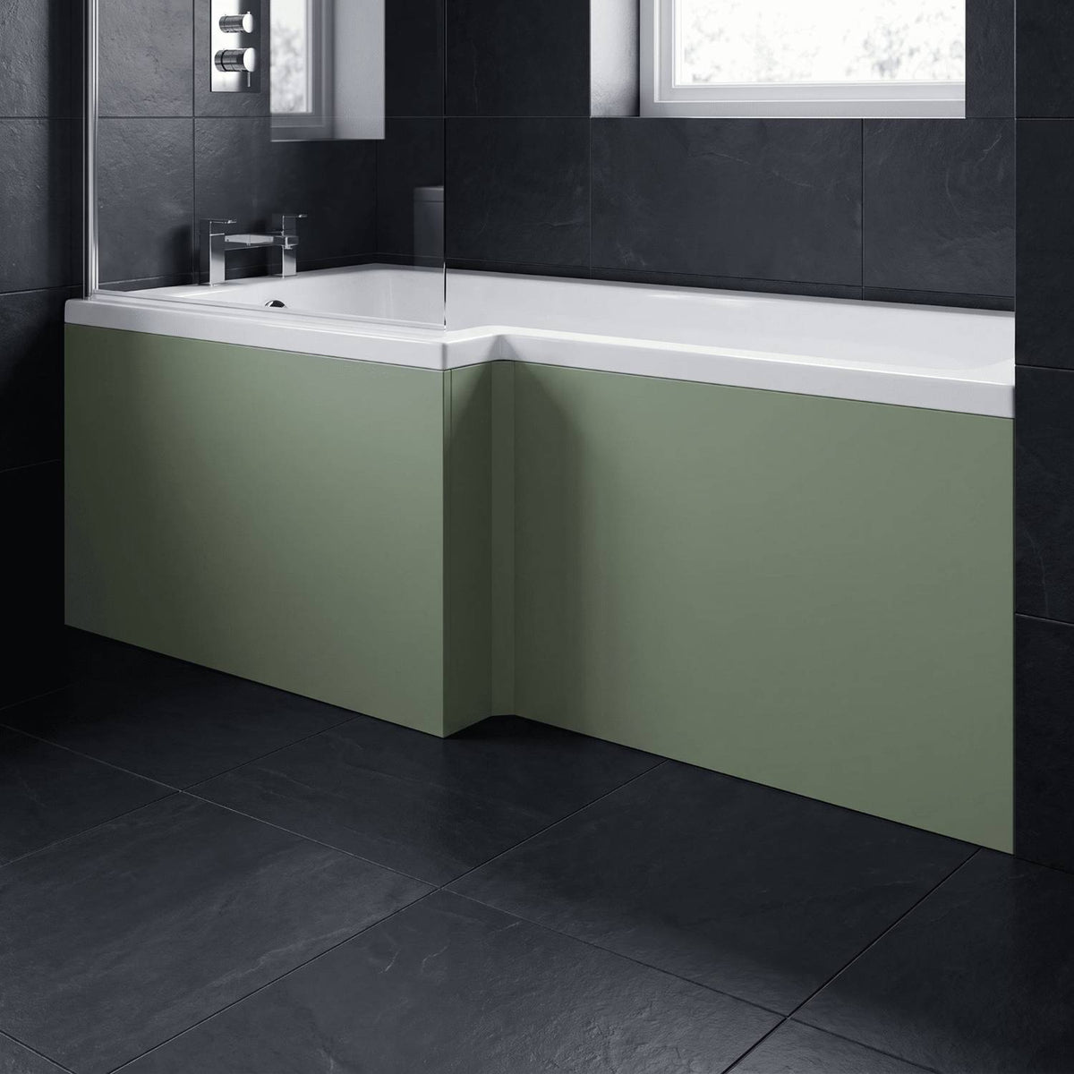 Crosswater L-Shaped Front Bath Panel
