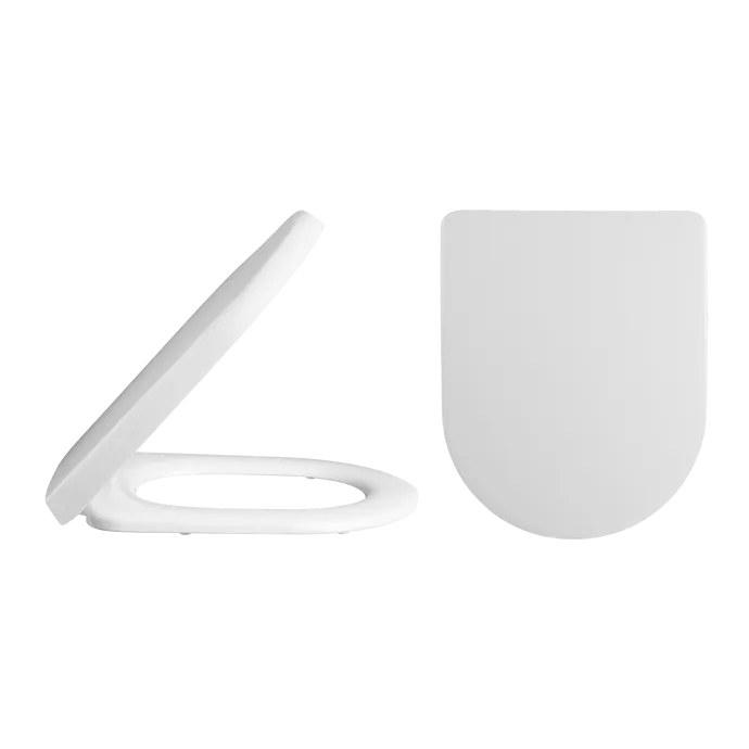 Provost Close Coupled Toilet with Push Button Cistern & Seat options - White
