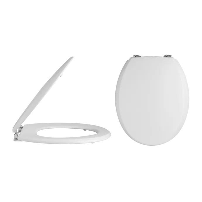 Classique Traditional Back to Wall Toilet with Standard or Soft Close Seat Options - White