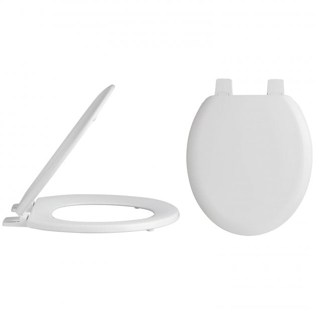 Hix Traditional Wall Hung Toilet With Seat Options - White