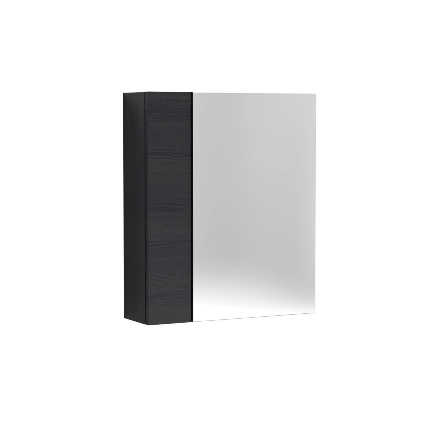 Linen Non Illuminated Mirror Cabinet 75/25 - 715mm x 600mm