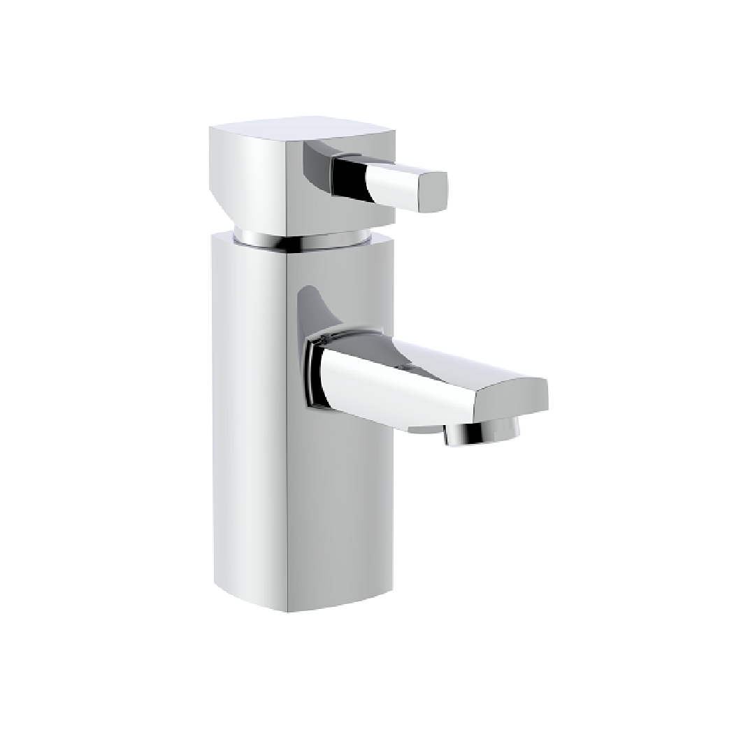 O'Neill Basin Mixer Tap with Slotted Click Clack Waste - Chrome