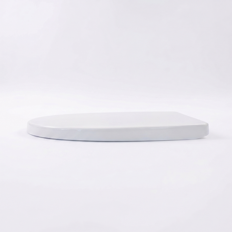Paris Modern D Shaped Soft Close Toilet Seat - White