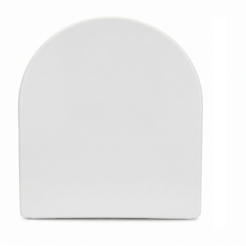 Paris Modern D Shaped Soft Close Toilet Seat - White