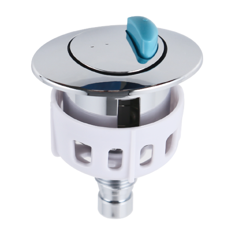 Flow Concealed Cistern Push Button - Chrome