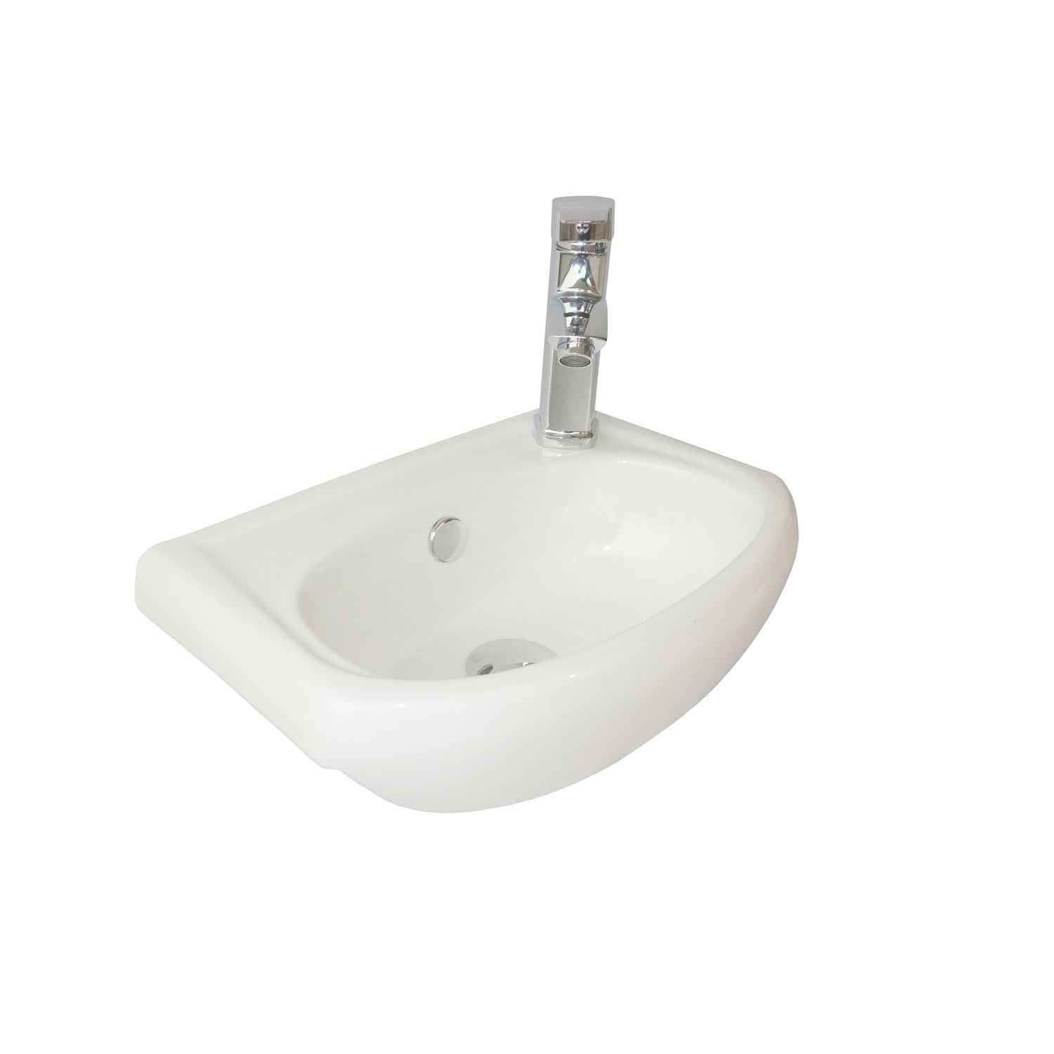 VeeBath Cove 400mm 1 Door Cloakroom Floorstanding Vanity Unit With Basin