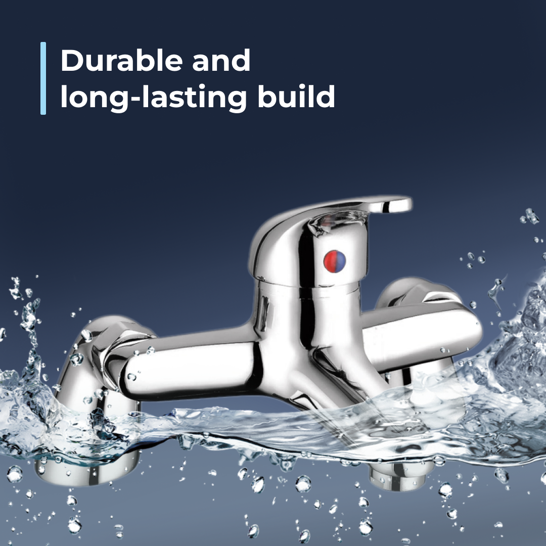 Prima Bath Filler Tap - Chrome