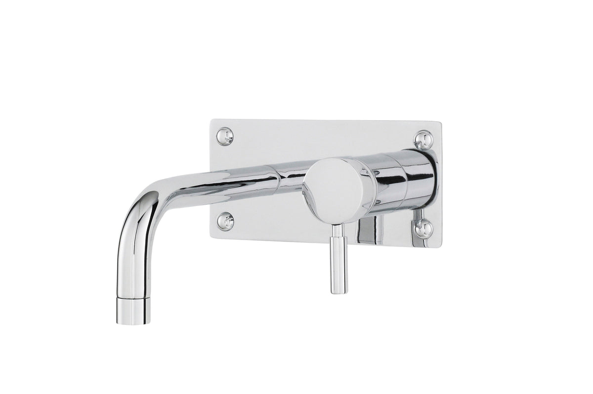 Meander Tec Single Lever Wall Mounted Basin/Bath Filler Tap