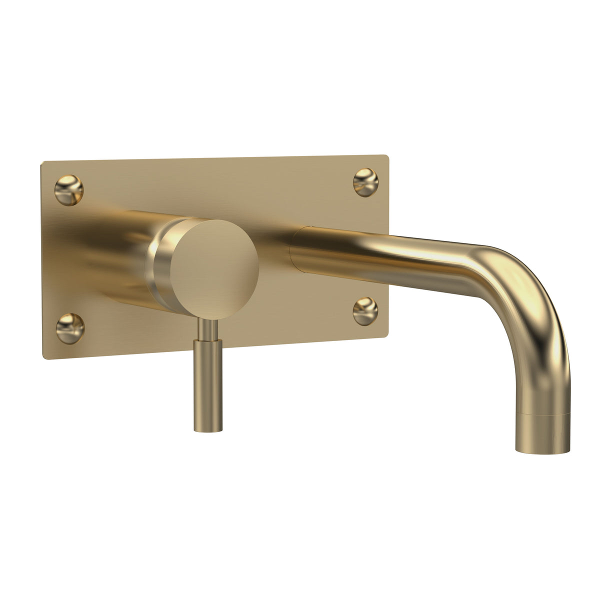 Meander Tec Single Lever Wall Mounted Basin/Bath Filler Tap