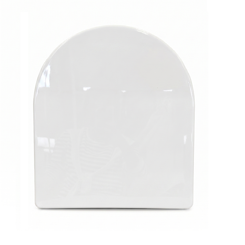 Palma Modern D Shape Soft Close Toilet Seat - White