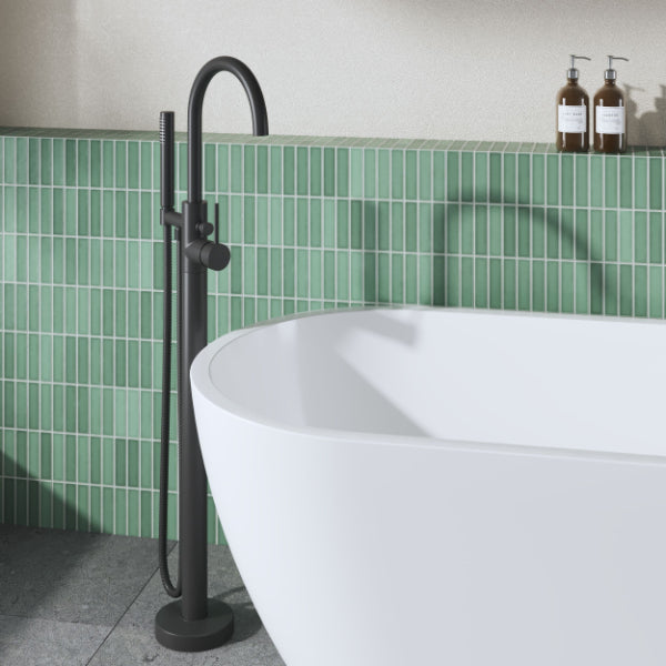 Meander Single Lever Freestanding Bath Shower Mixer Tap