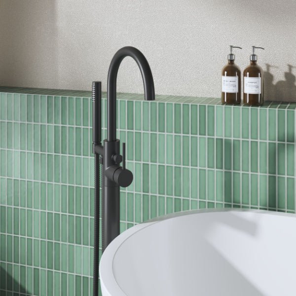 Meander Single Lever Freestanding Bath Shower Mixer Tap
