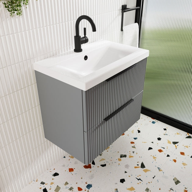 Meander Tec Single Lever Side Action Mono Basin Mixer Tap with Waste