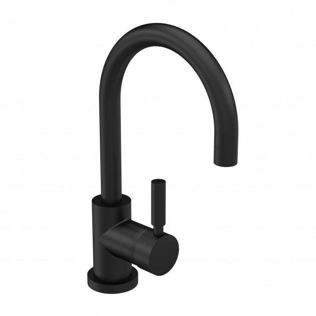 Meander Tec Single Lever Side Action Mono Basin Mixer Tap with Waste