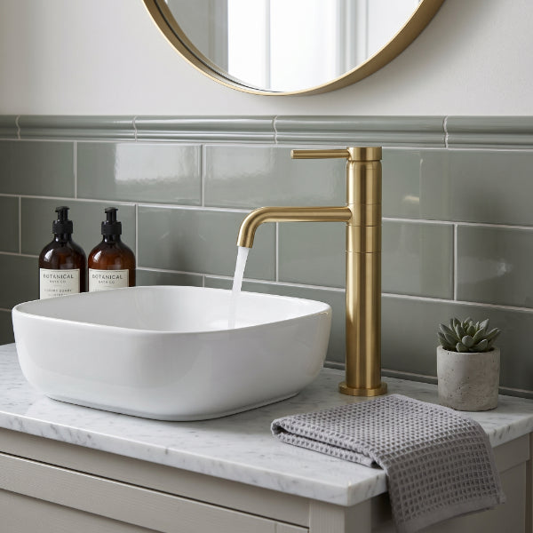 Meander Tall Basin Mixer Tap