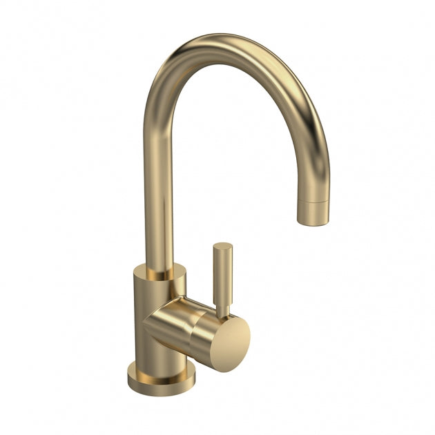Meander Tec Single Lever Side Action Mono Basin Mixer Tap with Waste