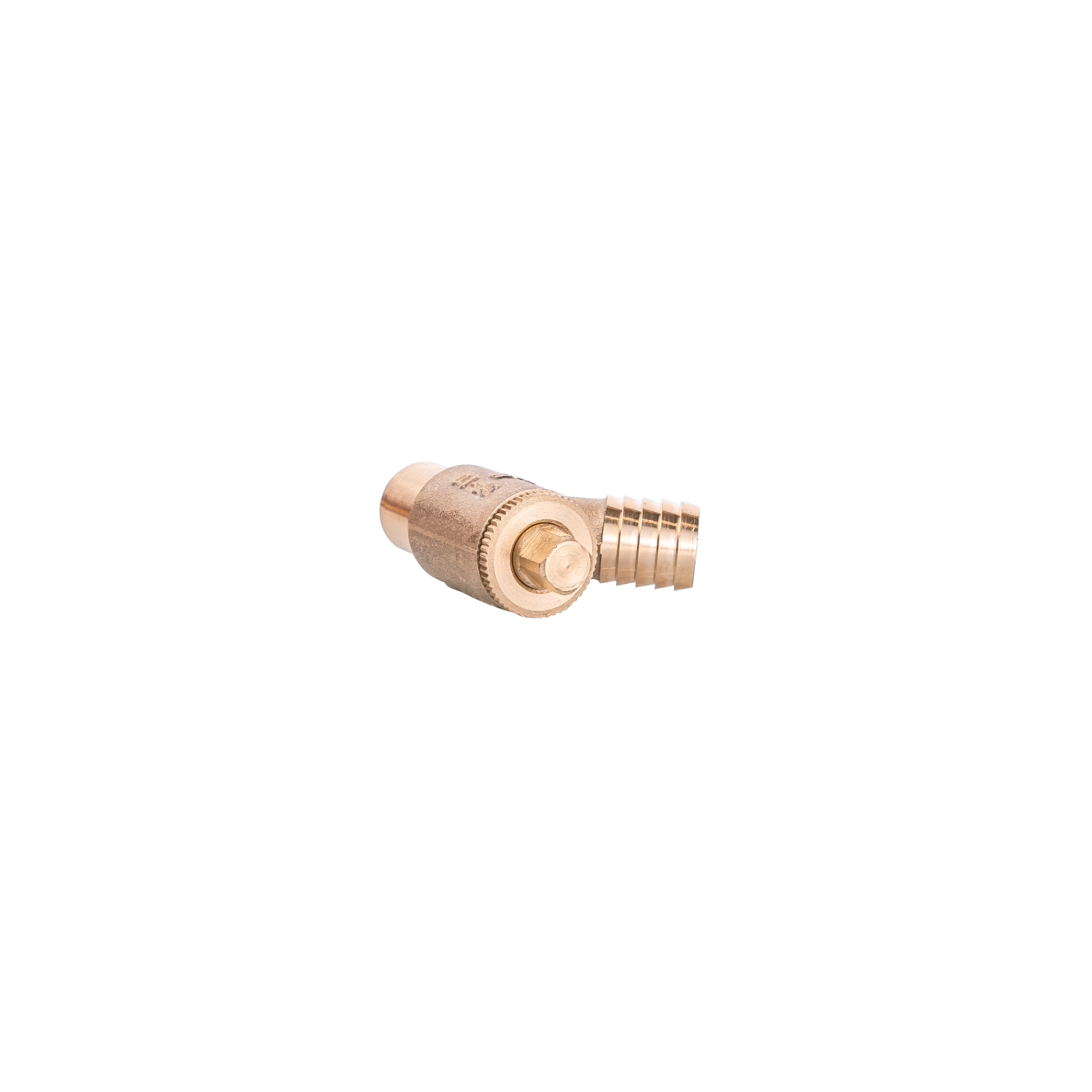 VeeBath 15mm Brass Drain Off Cock (4 Pack)