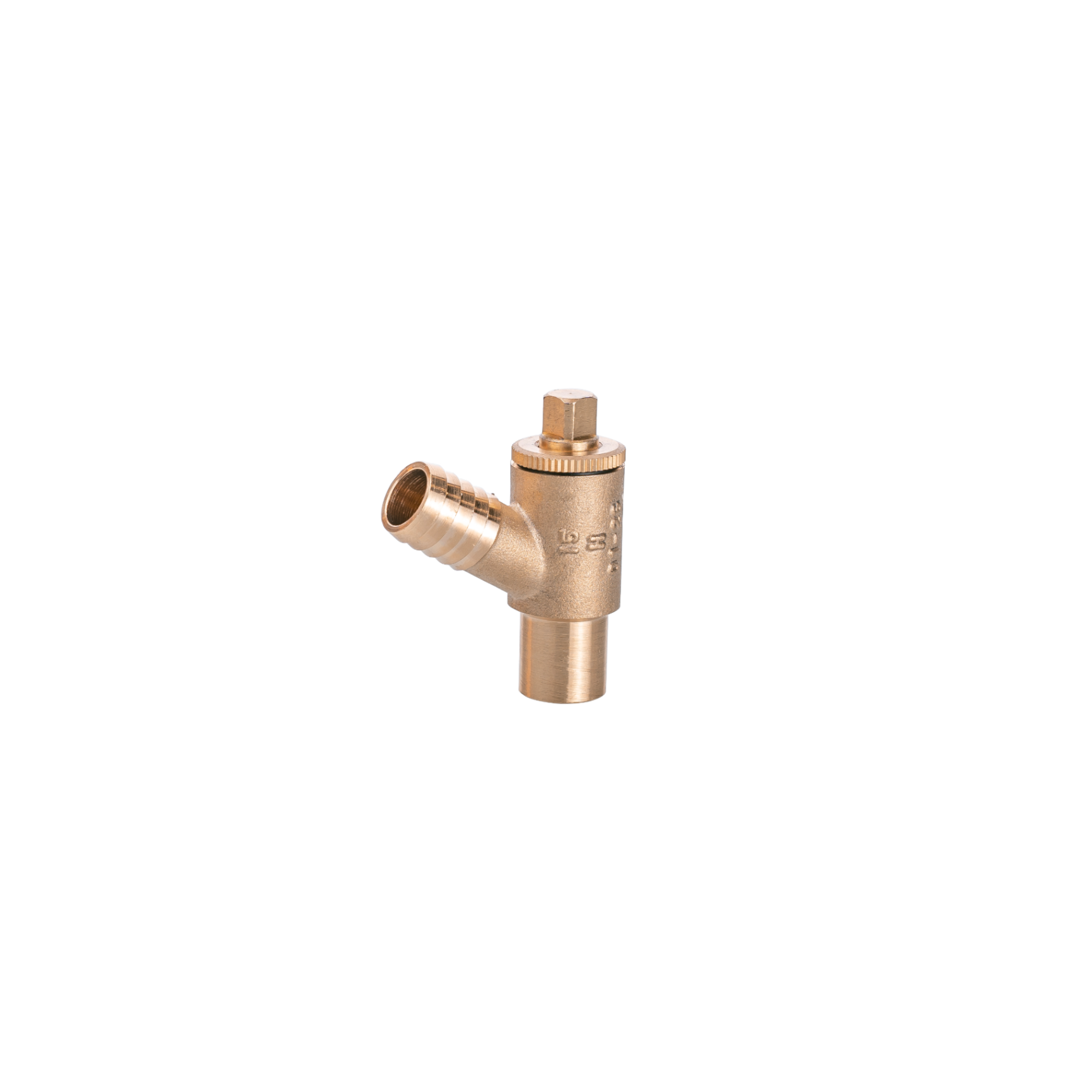 VeeBath 15mm Brass Drain Off Cock (4 Pack)