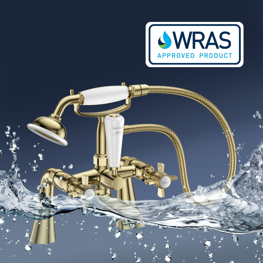 Ripple Traditional Bath Shower Mixer Tap