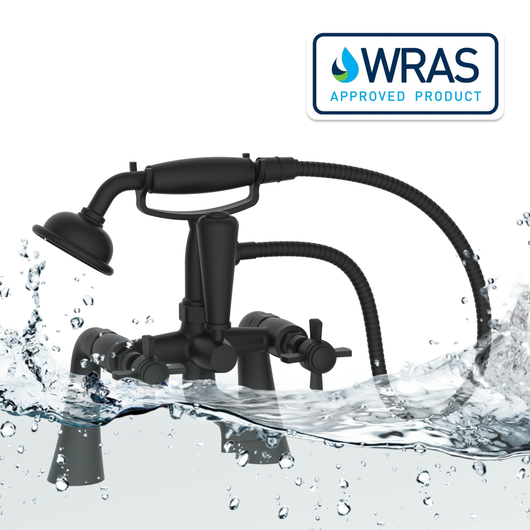 Ripple Traditional Bath Shower Mixer Tap