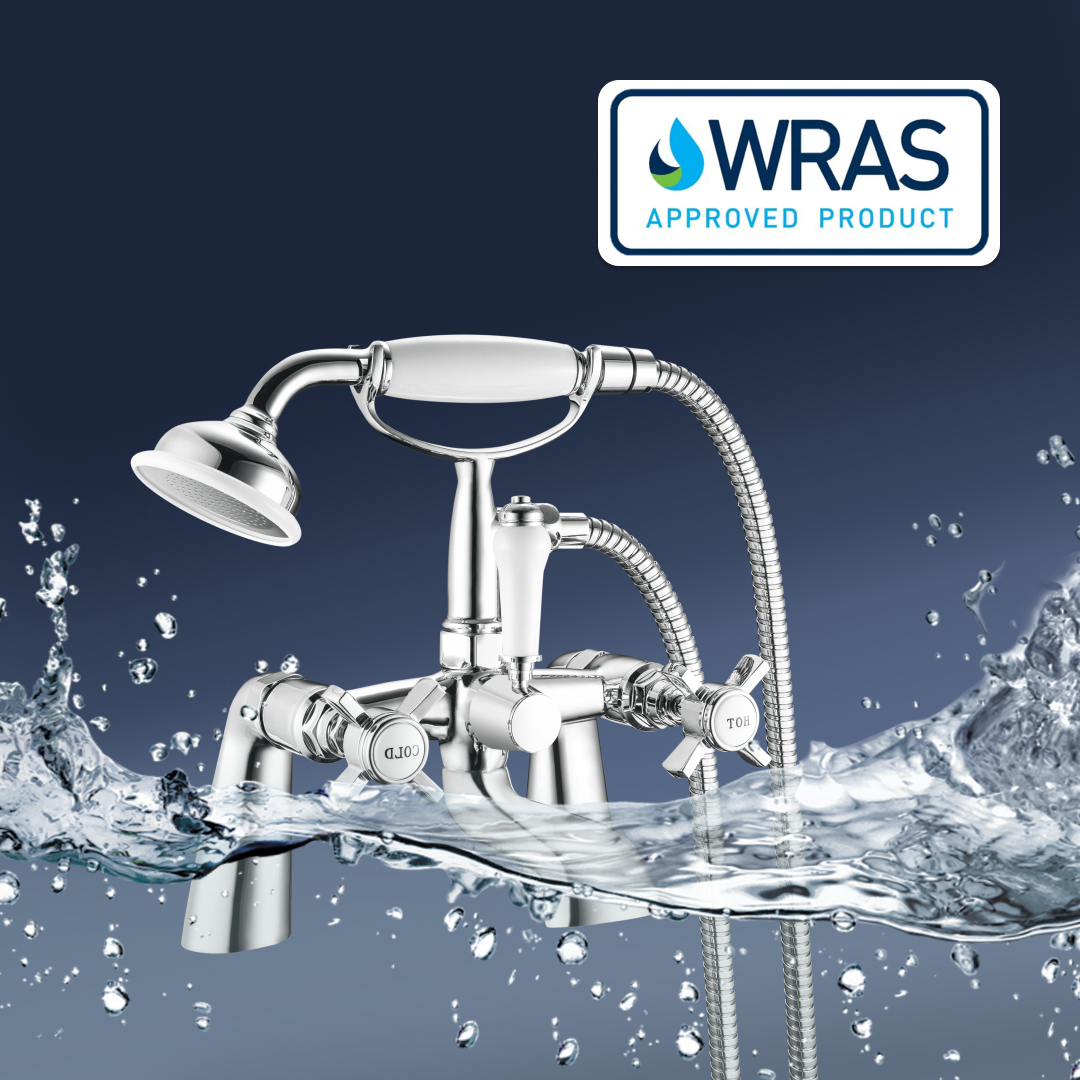 Ripple Traditional Bath Shower Mixer Tap