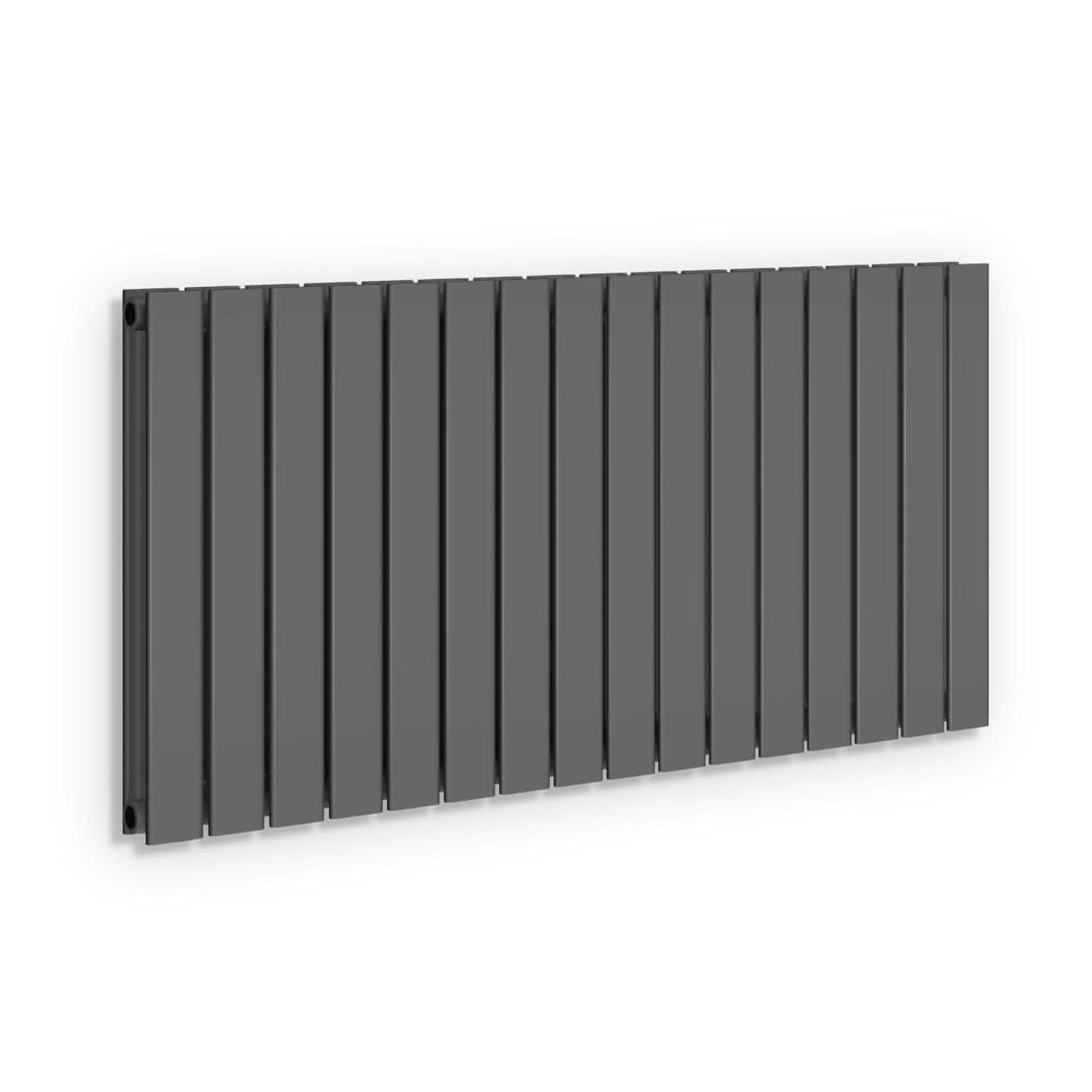 iBathUK Apex Horizontal Double Panel Slim Flat Radiator, Designer Radiator, UK Radiators, Slim Radiators