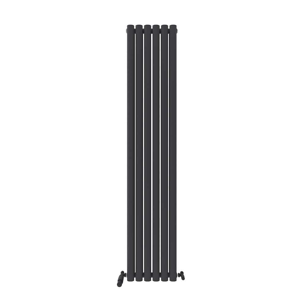 Princia Vertical Double Oval Panel Radiator