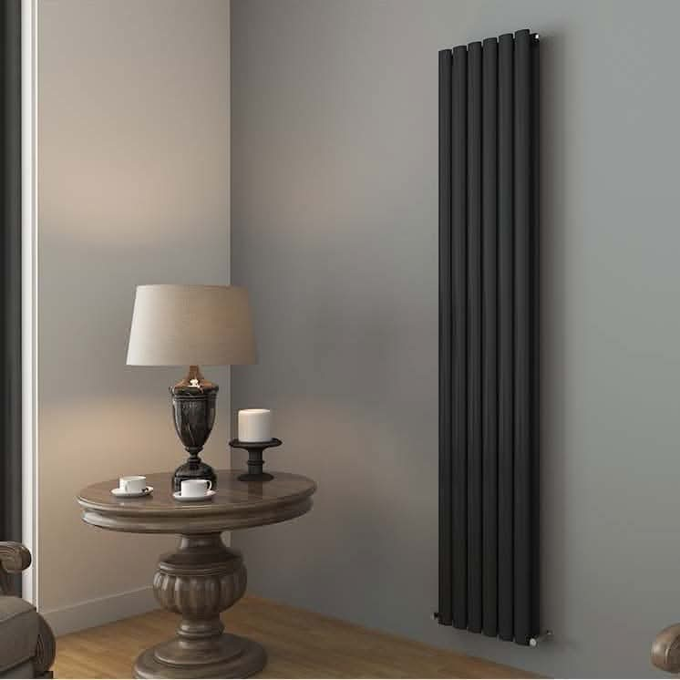 Princia Vertical Double Oval Panel Radiator