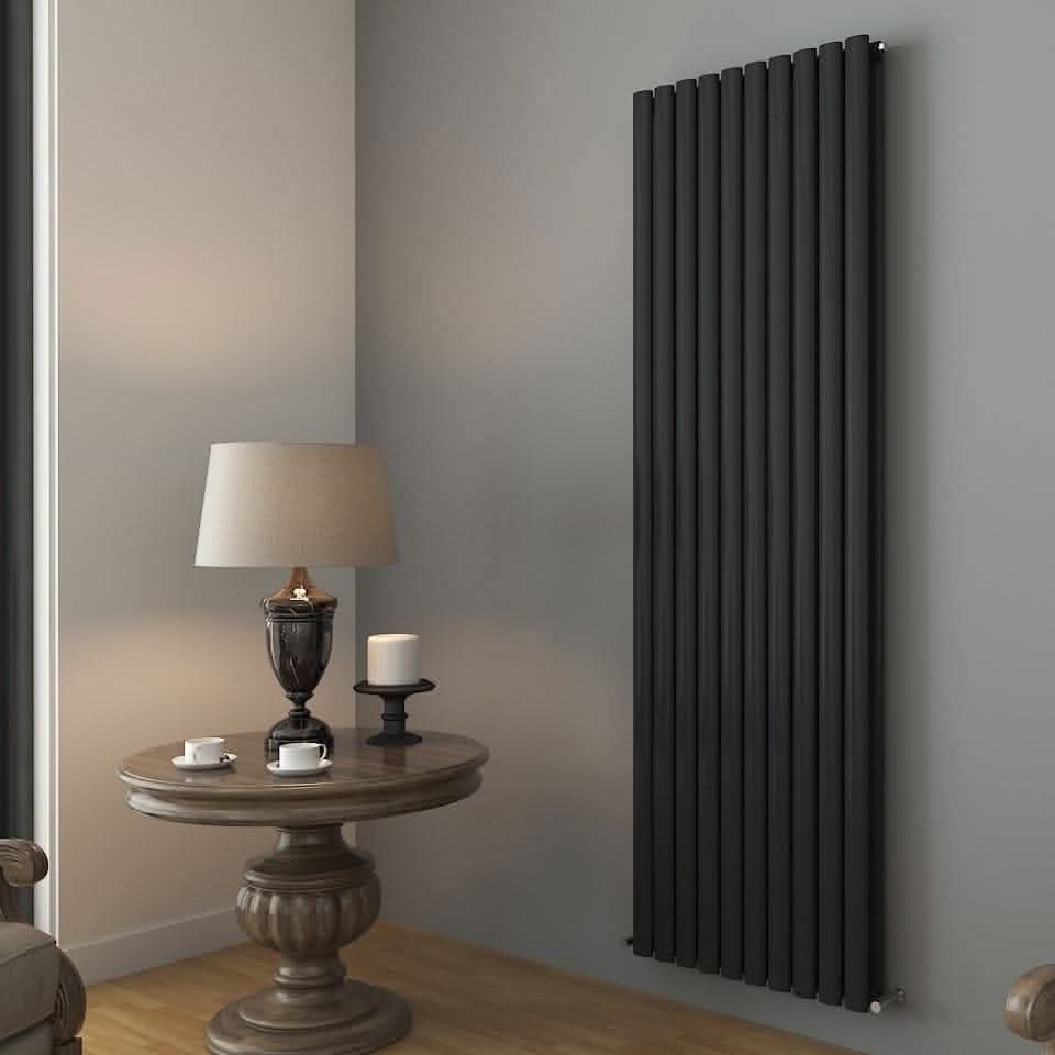 Princia Vertical Double Oval Panel Radiator