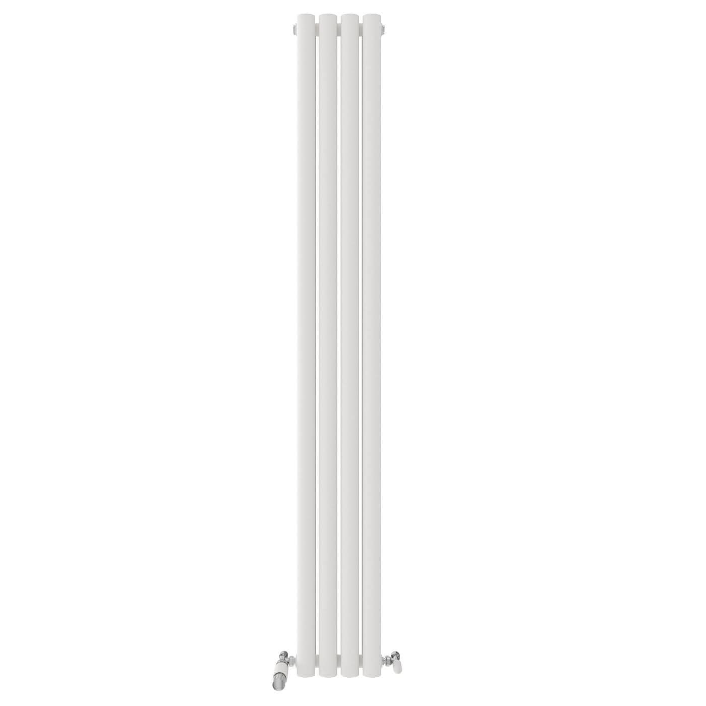 Princia Vertical Double Oval Panel Radiator
