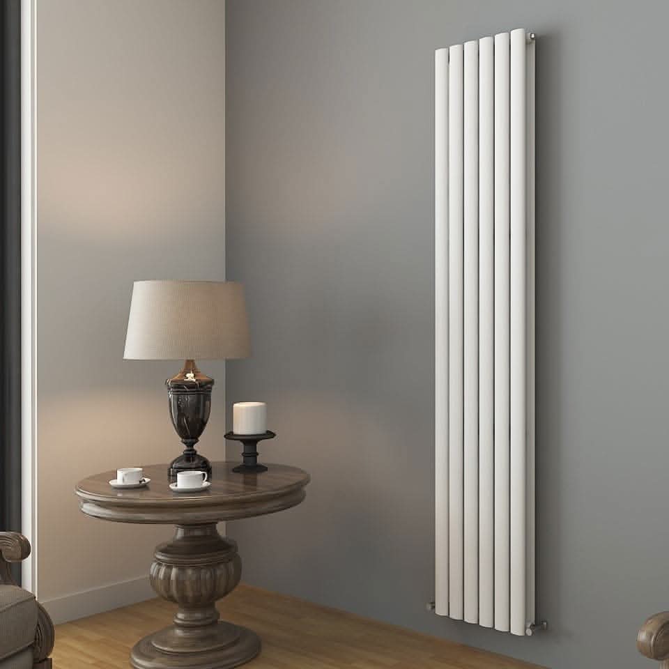 Princia Vertical Double Oval Panel Radiator