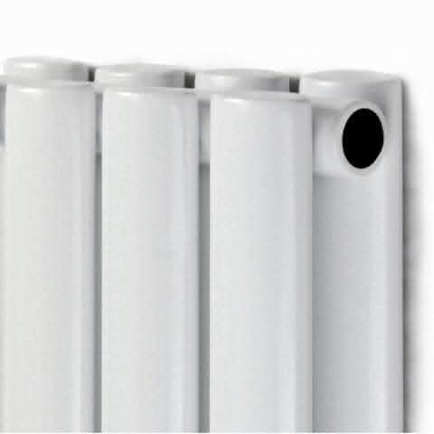 Princia Vertical Double Oval Panel Radiator