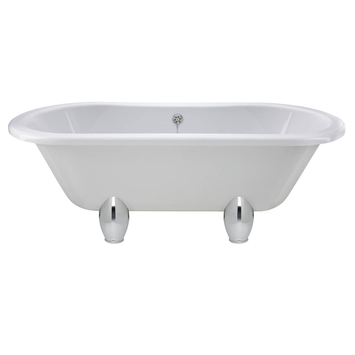 Rivano Double Ended Freestanding Bath - White
