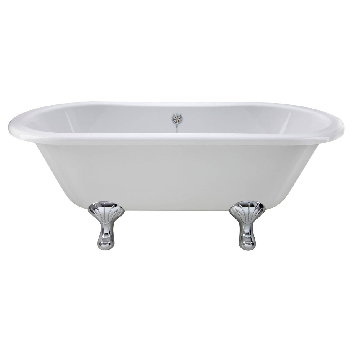 Rivano Double Ended Freestanding Bath - White