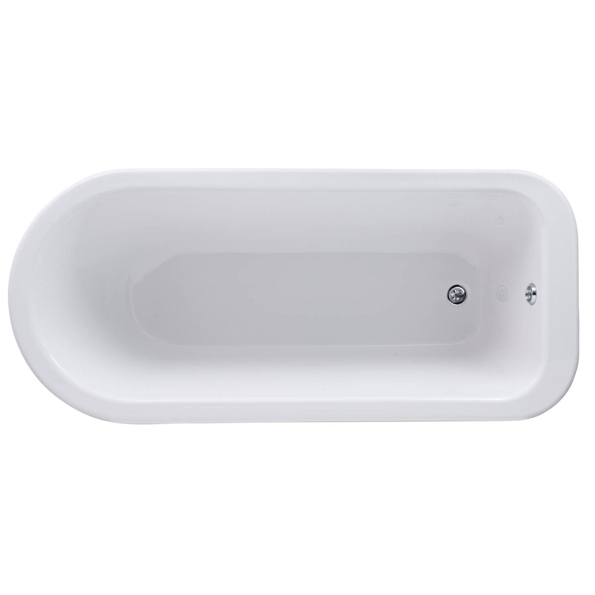 Lumora Single Ended Freestanding Bath - 1700mm x 750mm - White
