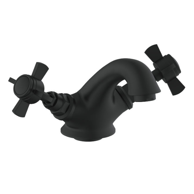 VeeBath Ripple Traditional Mono Basin Mixer Tap with Waste
