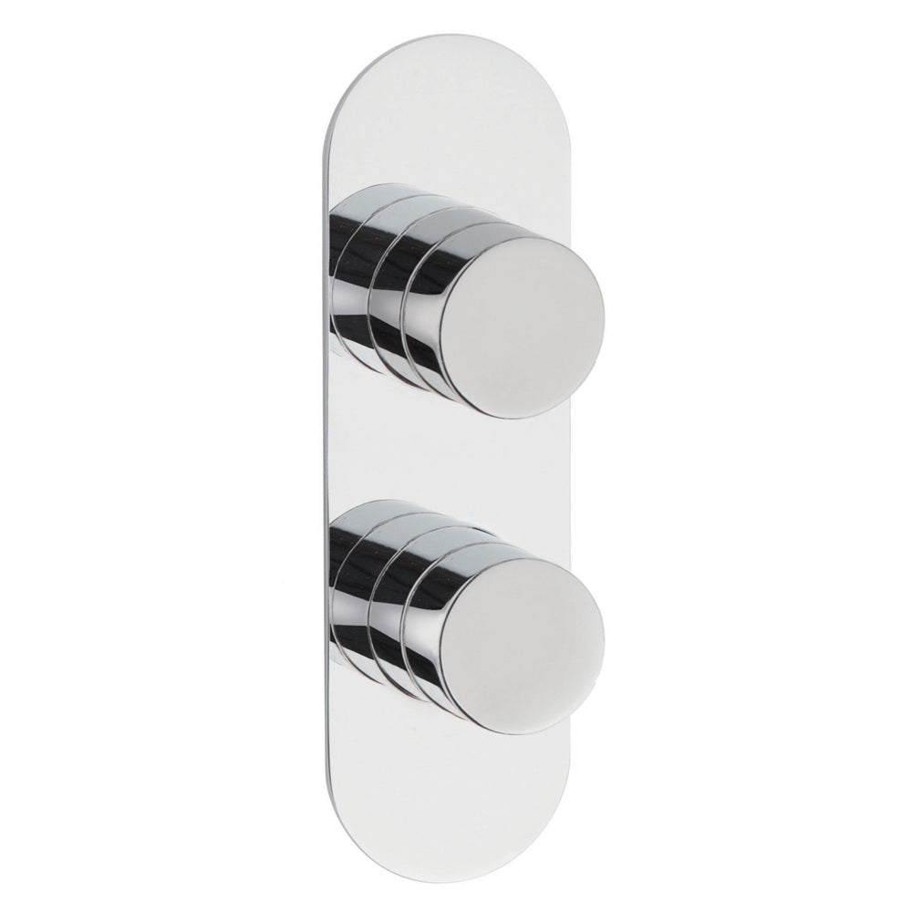 Celcius 1 Outlet Thermostatic Concealed Shower Valve - Chrome