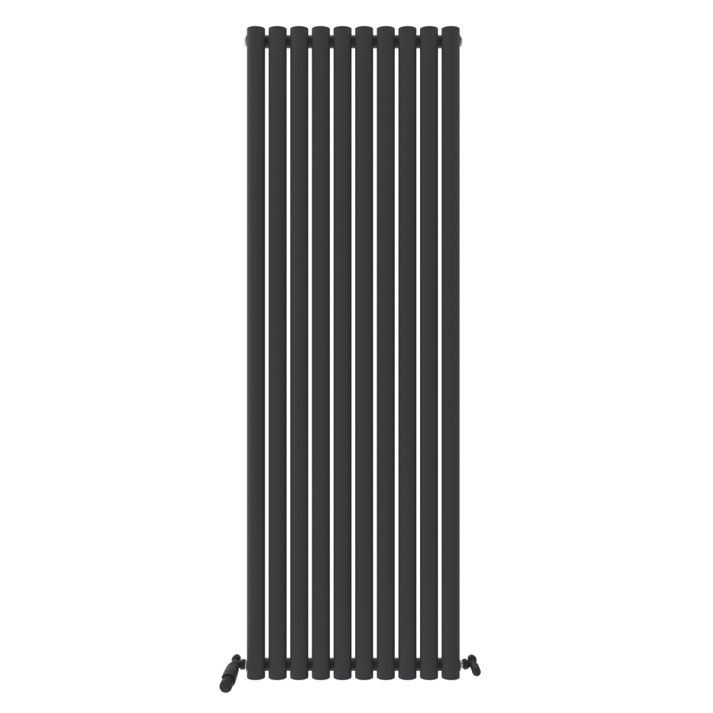 Princia Vertical Single Oval Panel Radiator