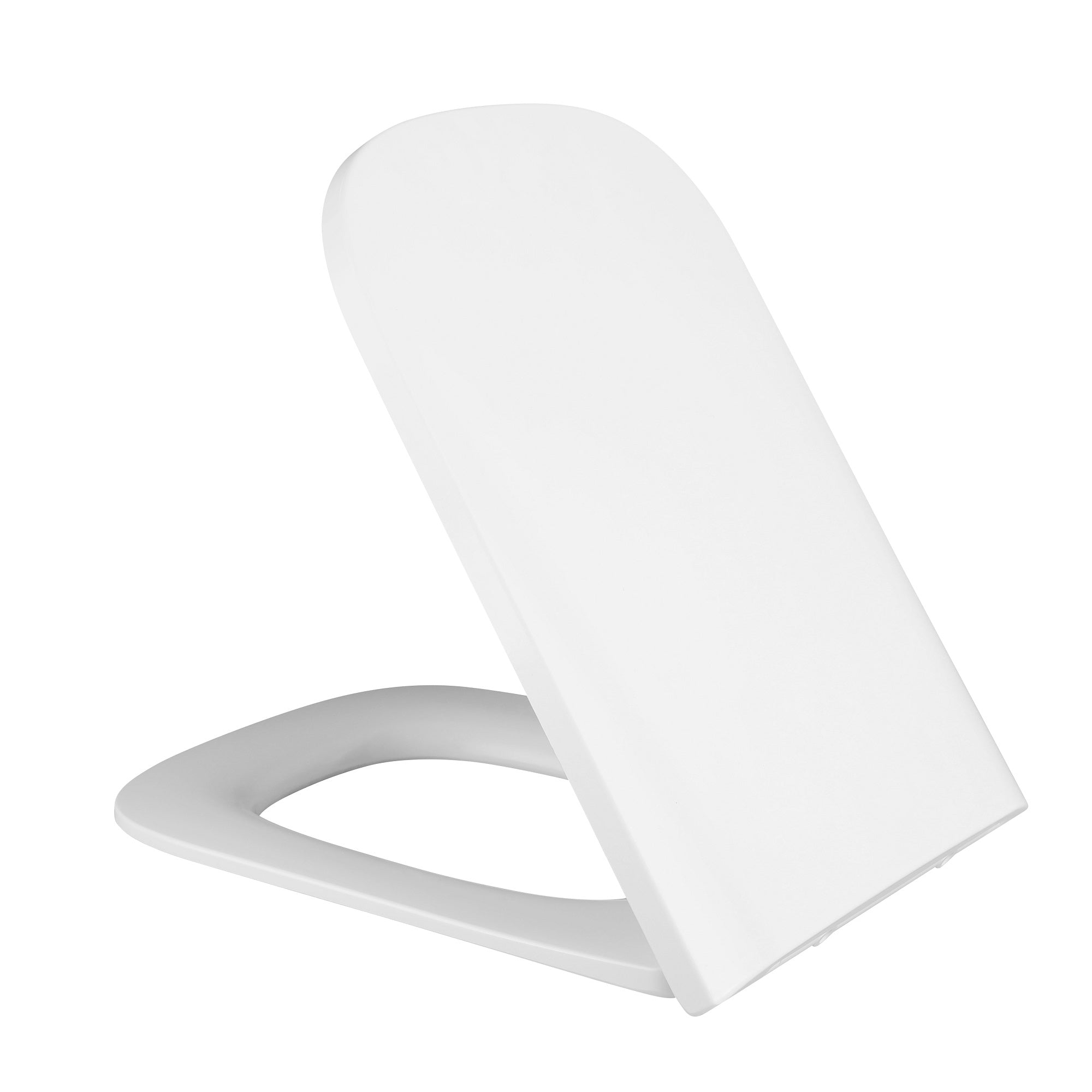 Salerno Square UF Soft Close Toilet Seat - White