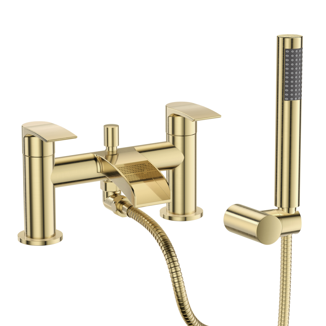 Stream Round Waterfall Bath Shower Mixer Tap
